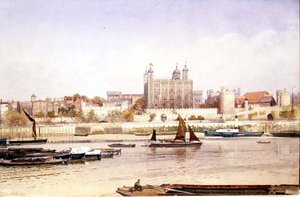 Tower of London från Southbank av John Crowther