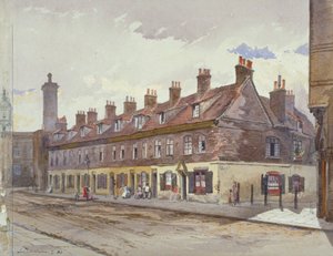 Utsikt över Old Pye Street, Westminster, London, 1883