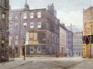Utsikt över korsningen mellan Howard Street och Norfolk Street, London, 1880 av John Crowther