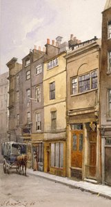 Utsikt över församlingsskrivarens sal, Silver Street, London, 1888 av John Crowther