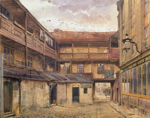 White Hart Inn, Southwark, 1879 av John Crowther