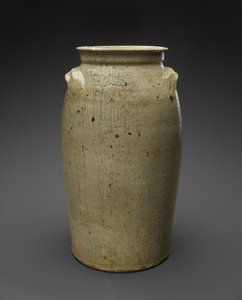 Churn, c. 1850-1883 (alkaliskt glaserat stengods)