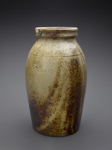 Jar, c. 1850-1883 (alkaliskt glaserad keramik)