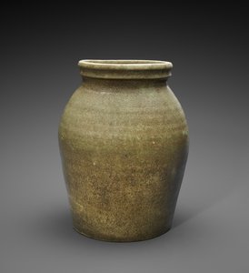 Jar, c. 1850-1883 (alkaliskt glaserad keramik)