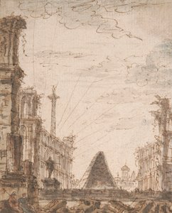 En ruinfantasi av John Devoto