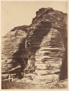 Stenar vid Livermead nära Torquay England, ca. 1852.