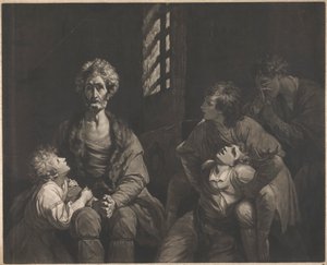 Greve Ugolino della Gherardesca och hans söner i fängelse