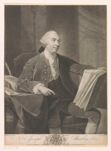 Porträtt av Joseph Mawbey Sir Joseph Mawbey Bar. (titel på objekt)