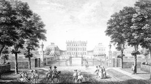 Cliveden House nära Maidenhead Bridge i County of Bucks, 1753