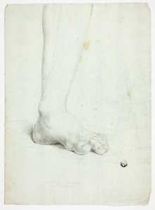 Vänster ben på stående figur av John Downman