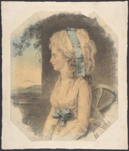 Miss Mary Cruikshank, James Cruikshanks enda syster av John Downman