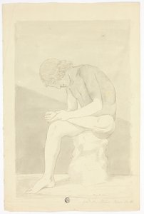 Thorn-Picker (Lo Spinario) av John Downman
