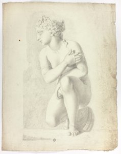 Staty av hukande Venus