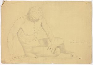 Staty av den döende Gallien av John Downman