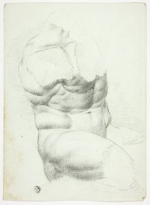 Torso av antik staty av John Downman