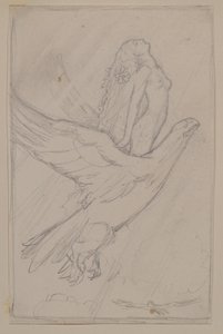 Ceyte försöker nå solen (penna) av John Duncan