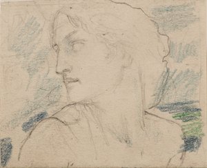 Namnlös [kvinnofigur] (penna) av John Duncan