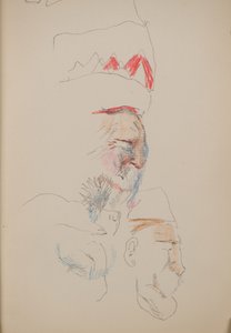 Namnlös [Profilansikten] (penna) av John Duncan