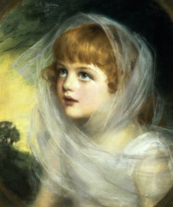Simplicity and Innocence, 1900 (pastell) av John Ernest Breun