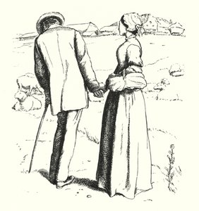 Edward Gray (gravyr) av John Everett (after) Millais