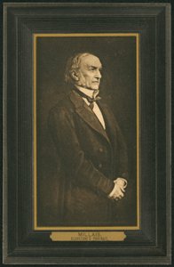 William Gladstone, brittisk premiärminister (litho)