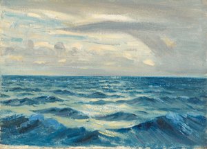 Havslandskap (målning) av John Everett