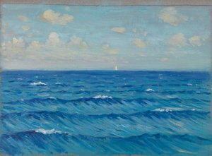Havslandskap från "Penaglis M. Hadoulis av John Everett