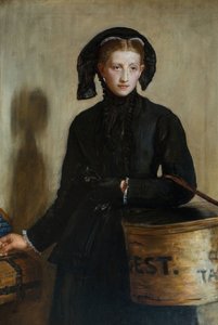 En änkas kvalster, 1870. av John Everett Millais