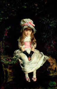 Cherry Ripe, 1879 av John Everett Millais