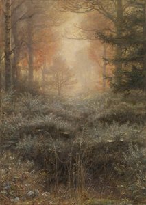 Daggdränkt Furze av John Everett Millais