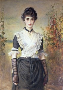 Den eftertänksamma av John Everett Millais