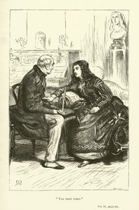 Illustration för Phineas Finn av Anthony Trollope av John Everett Millais