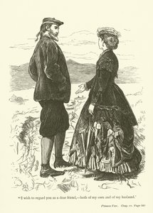 Illustration för Phineas Finn av Anthony Trollope av John Everett Millais