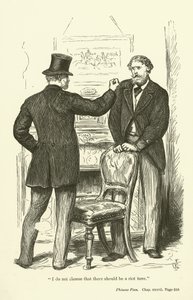 Illustration för Phineas Finn av Anthony Trollope av John Everett Millais