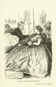 Illustration för Phineas Finn av Anthony Trollope av John Everett Millais