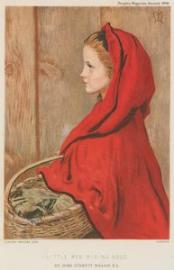 Lilla Rödluvan av John Everett Millais