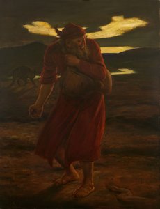 Liknelsen om ogräset, 1865. av John Everett Millais