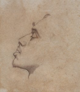 Porträttchef av Dante Gabriel Rossetti (1828-82) av John Everett Millais