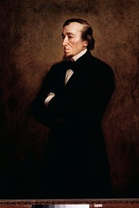 Porträtt av Benjamin Disraeli (1804-1881), brittisk politiker och grundare av det konservativa partiet Målning av John Everett Millais (1829-1896) 1800-talets London, National Portrait Gallery av John Everett Millais