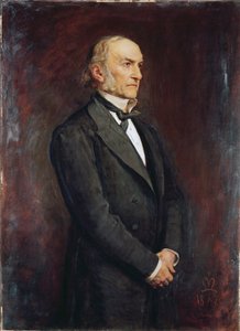 Porträtt av William Ewart Galdstone (1809-1898) 1879