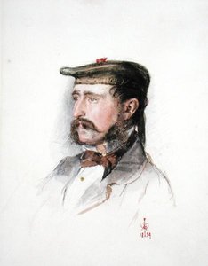 Porträtt av William Monteith av John Everett Millais
