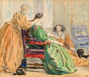 Toaletten av John Everett Millais