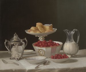 Dessertstilleben, 1855