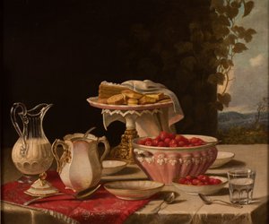 Jordgubbar och grädde, 1879