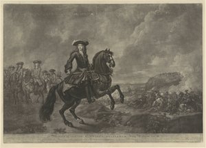 Ridsporträtt av Vilhelm III, Prins av Orange av John Faber (II)
