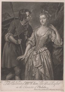 The Celebrated Mrs Clive, sen Miss Rafter, i karaktären av Philida av John Faber the younger