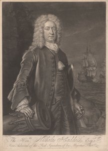 Den ärade Nicholas Haddock, Esq. av John Faber the younger