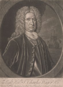 Den rätte ärade Sir Charles Wager av John Faber the younger