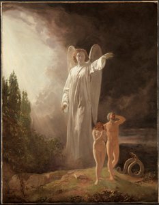 Utvisning av Adam och Eva, 1880-talet.
