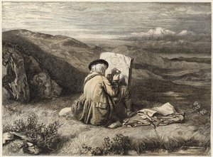 Gamla dödlighet (kromolitho)